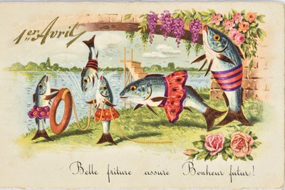 Cartolina: 1 aprile/Pesce d