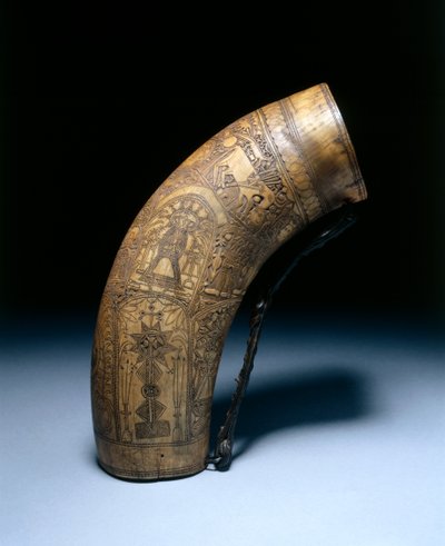 Fiaschetta da polvere, fine 1700-inizio 1800 da Unbekannt