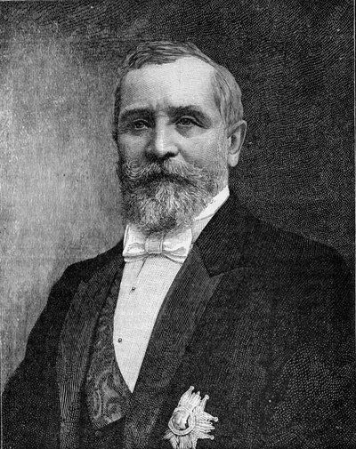 Presidente Loubet, ritratto c. 1900 (incisione) da Unbekannter Künstler