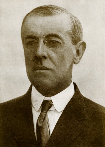 Presidente Woodrow Wilson da Unbekannter Künstler