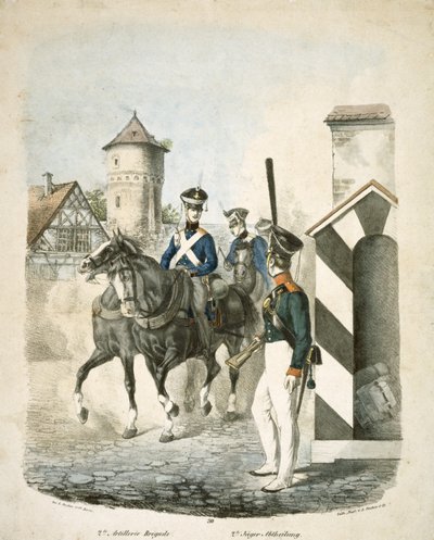 Soldati prussiani da Unbekannter Künstler