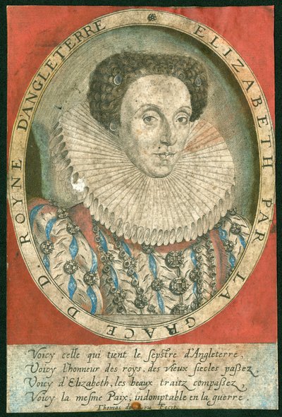 Regina Elisabetta I da Unbekannter Künstler