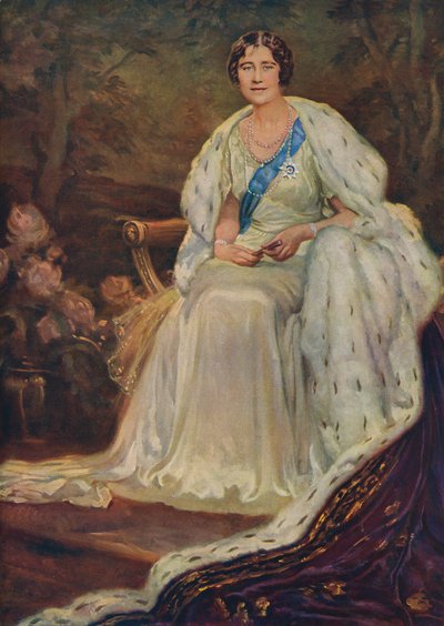 Regina Elisabetta, consorte di Giorgio VI da Unbekannter Künstler
