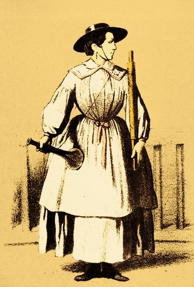 Guardia al passaggio a livello ferroviario, ca 1845 da Unbekannter Künstler