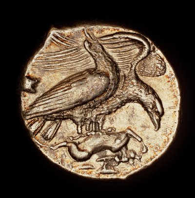 Rara moneta greca antica, dracma d
