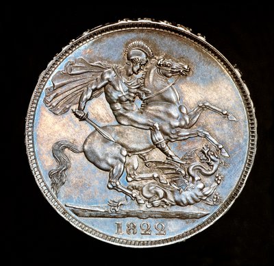 Rara moneta britannica, Re Giorgio IV, Prova Corona d