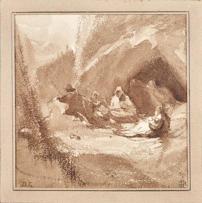 Riposo in montagna da Unbekannter Künstler