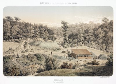 Lavorazione delle materie prime, metallurgia Miniera di zinco Adler e impianti di lavaggio del minerale, Uckerath, Germania da Unbekannt