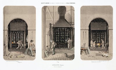 Lavorazione delle materie prime, metallurgia Forni di riduzione, impianti di zinco, Angleur, Belgio da Unbekannt