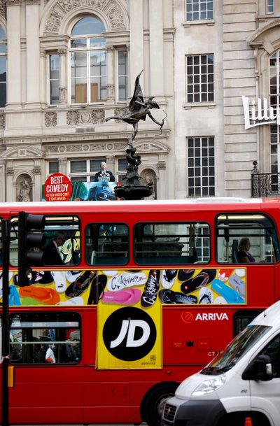 Autobus rosso di Londra, Piccadilly da Unbekannt