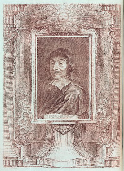 Ritratto di René Descartes, filosofo e matematico francese, c. 1630 da Unbekannt