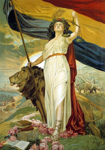 Rappresentazione della seconda Repubblica da Unbekannter Künstler