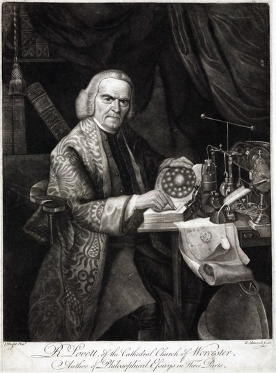 Richard Lovett, fisico britannico, c. 1750-1780 da Unbekannt