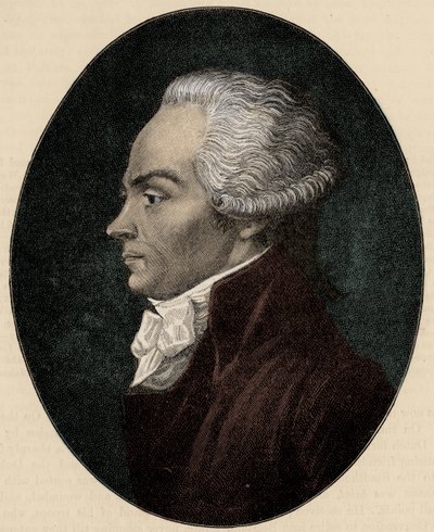 Robespierre - ritratto da Unbekannter Künstler