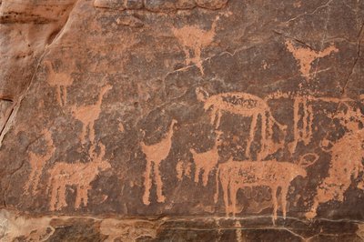 Arte rupestre, Preistoria: Dettaglio di un