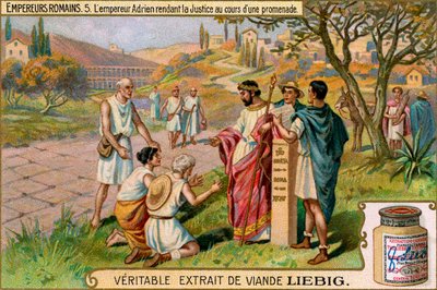 Imperatori romani - carta da collezione Liebig Meat Extract da Unbekannter Künstler