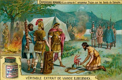 Imperatori romani - Carta collezionabile Liebig Meat Extract da Unbekannter Künstler