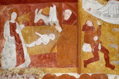 Arte romanica: La Cappella di Santa Caterina, Volta a botte, l