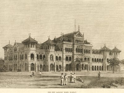 Royal Alfred Sailors Home, Bombay da Unbekannter Künstler