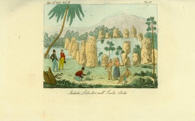 Rovine degli antichi pilastri di Luta eretti dai Chamorro sull