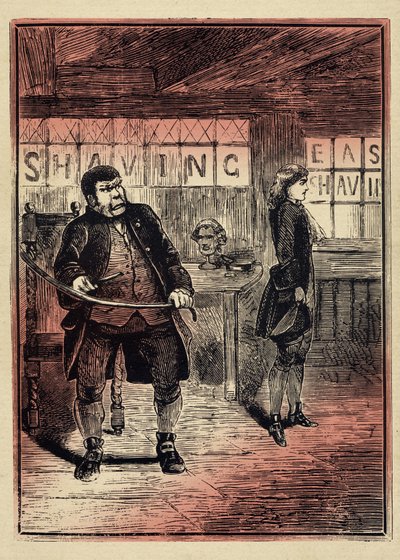 Sweeney Todd il diabolico barbiere di Fleet Street da Unbekannter Künstler