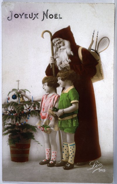 Babbo Natale, c. 1930 da Unbekannter Künstler