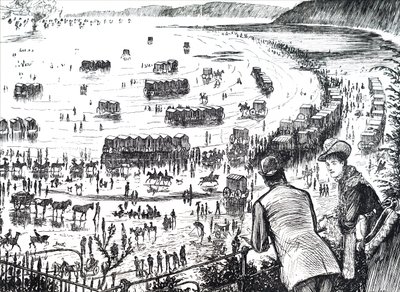 Spiaggia di Scarborough da Unbekannter Künstler