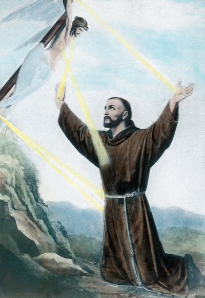 Scena della vita di San Francesco d