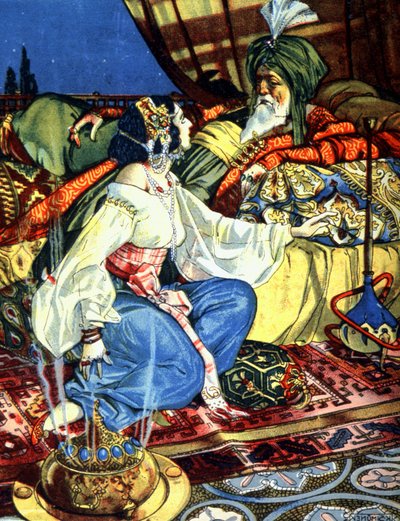 Scheherazade e il califfo da Unbekannter Künstler