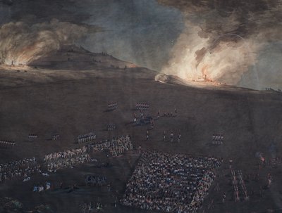 Schizzo di battaglia delle guerre napoleoniche da Unbekannter Künstler
