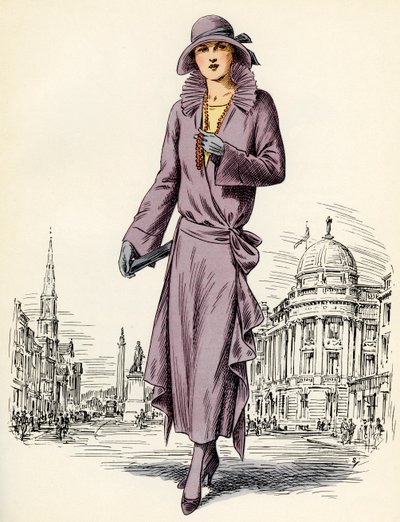 Moda femminile scozzese: 1922 da Unbekannter Künstler