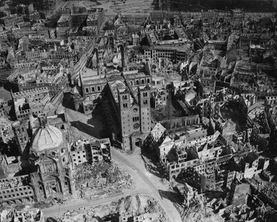 Seconda Guerra Mondiale (1939-1945): Würzburg (Germania) 11 aprile da Unbekannt