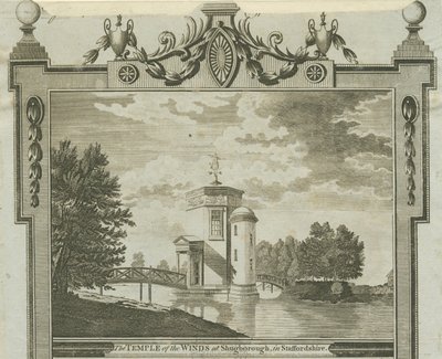Shugborough - Tempio dei Venti: incisione, nd [c 1770] da Unbekannt