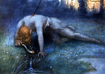 La morte di Sigfrido (opera di Wagner) da Unbekannter Künstler