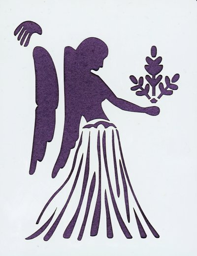 Segno dello Zodiaco: La Vergine (Segno astrologico: vergine) Collezione privata da Unbekannter Künstler