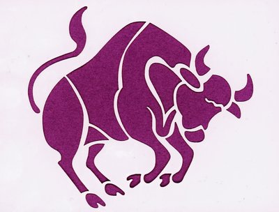 Segno zodiacale: il toro (Segno astrologico: toro) da Unbekannter Künstler