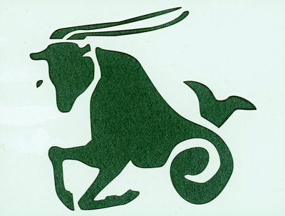 Segno zodiacale: il capricorno (Segno astrologico: capricorno) Collezione privata da Unbekannter Künstler