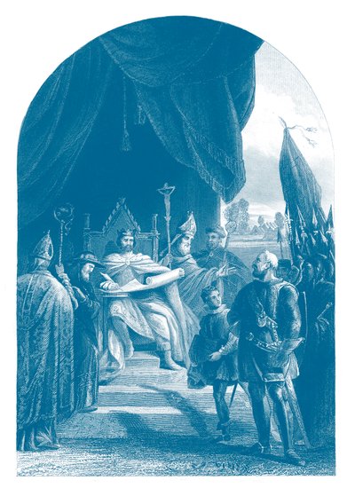 Firma della Magna Carta da Unbekannter Künstler
