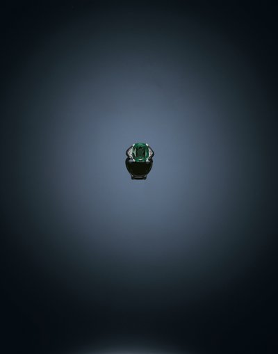 Anello con pietra singola da Unbekannt