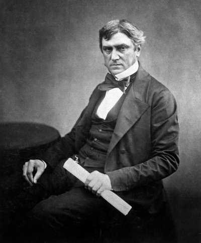 Sir Charles Fox, ingegnere civile inglese, c 1850 da Unbekannt