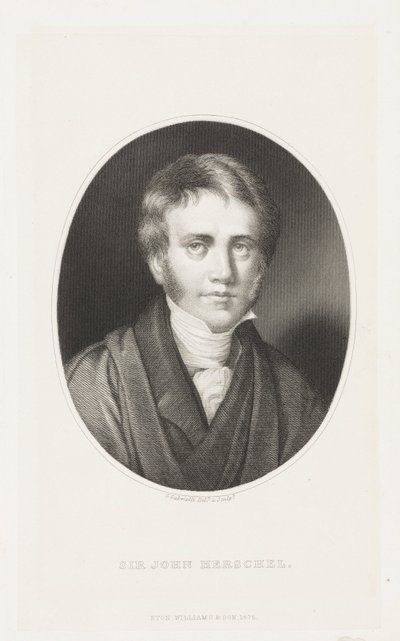 Sir John Herschel, astronomo e scienziato inglese da Unbekannt