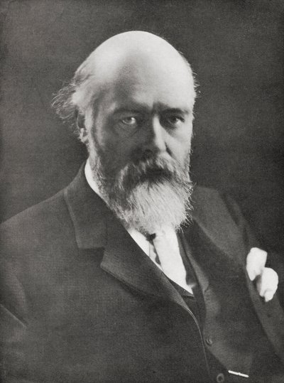 Sir Oliver Joseph Lodge da Unbekannter Künstler
