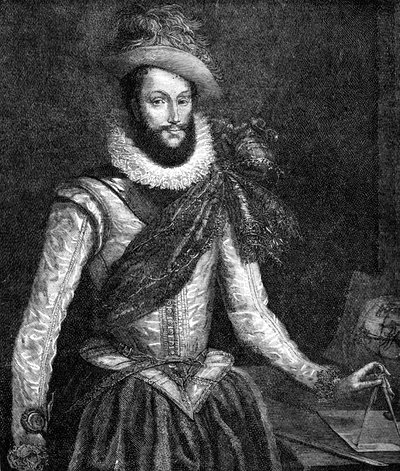 Sir Walter Raleigh da Unbekannter Künstler