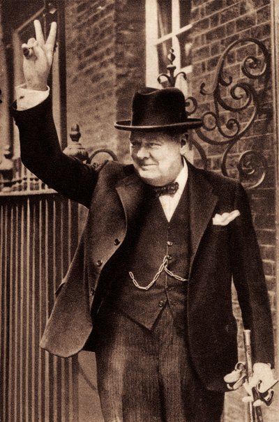 Sir Winston Churchill da Unbekannter Künstler