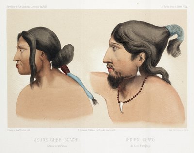 Indiani sudamericani, c 1843-1847 da Unbekannt
