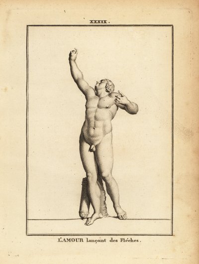 Statua di Eros, dio greco dell