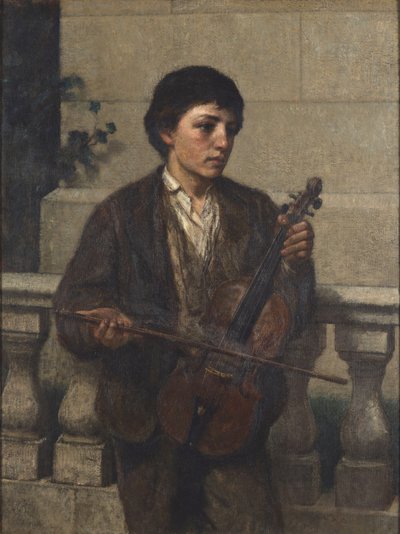 Musicista di strada da Unbekannter Künstler