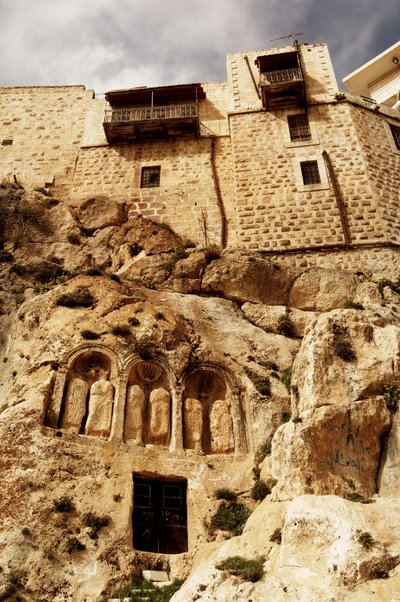 Siria - Saydnaya. Convento di Nostra Signora di Saydnaya, 547 d.C. da Benjamin Baud