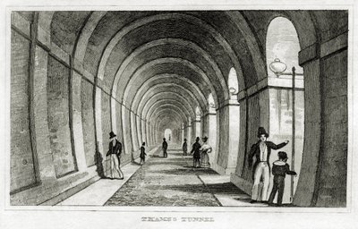 Tunnel del Tamigi da Unbekannt
