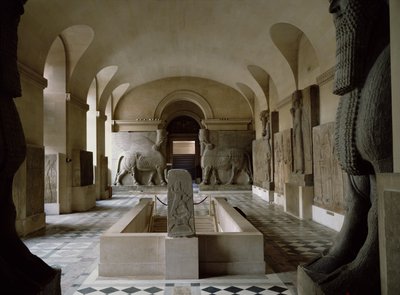 La Sala Assira al Louvre di Parigi da Unbekannt